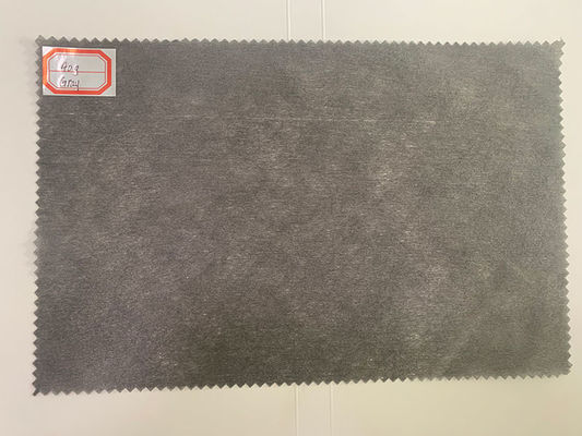 30g de Niet-geweven Stof Gray For Artificial Leather Substrate van polyesterspunlaced.