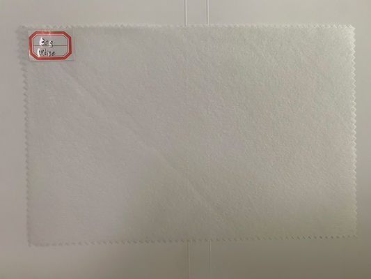 50g de witte Viscose en Polyester Niet-geweven Stof van Spunlace voor Katoenen Weefsel, Natte Stootkussens, veegt af