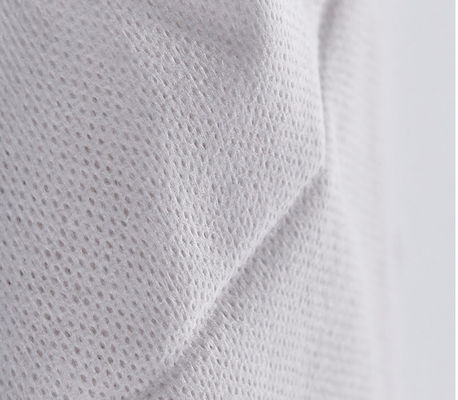 50g witte 100%Viscose Spunlace Niet-geweven Mesh Cotton Tissue, Gezichts Natte Handdoek, veegt af