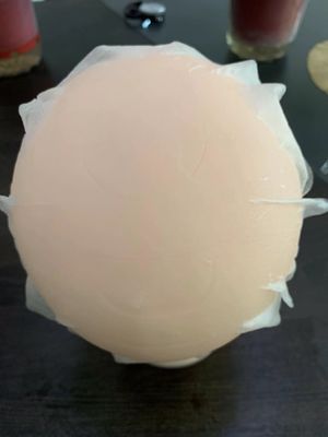 28g Tencel en de Niet-geweven Stof van Spunlace van de Bamboevezel voor Gezichtsschoonheidsmasker, Oogmasker