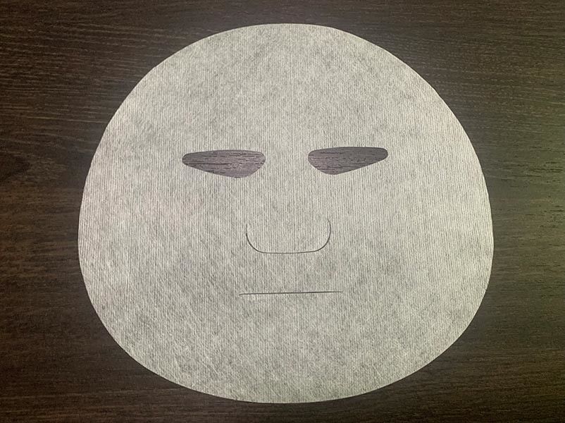 28g Tencel en de Niet-geweven Stof van Spunlace van de Bamboevezel voor Gezichtsschoonheidsmasker, Oogmasker
