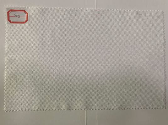 50g witte 100%Viscose Spunlace Niet-geweven Mesh Cotton Tissue, Gezichts Natte Handdoek, veegt af